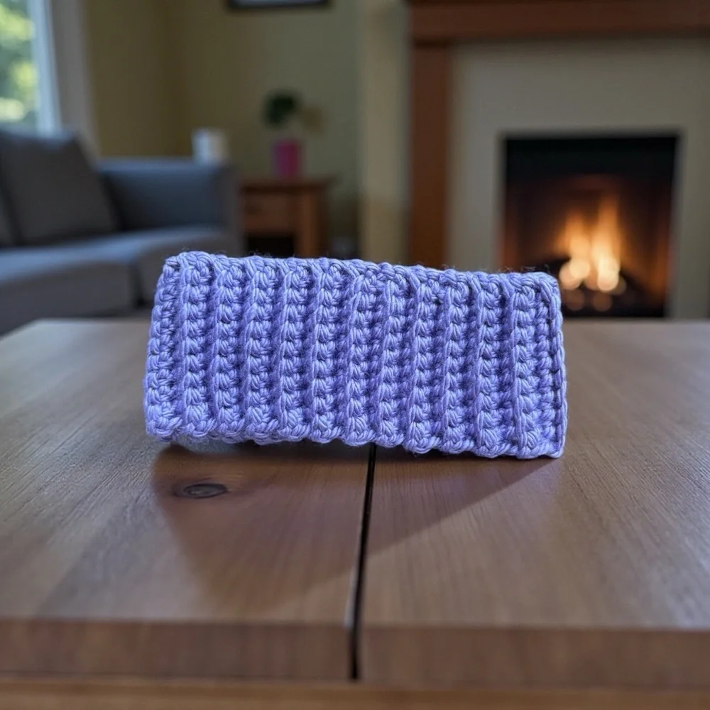 Purple Knit Headband